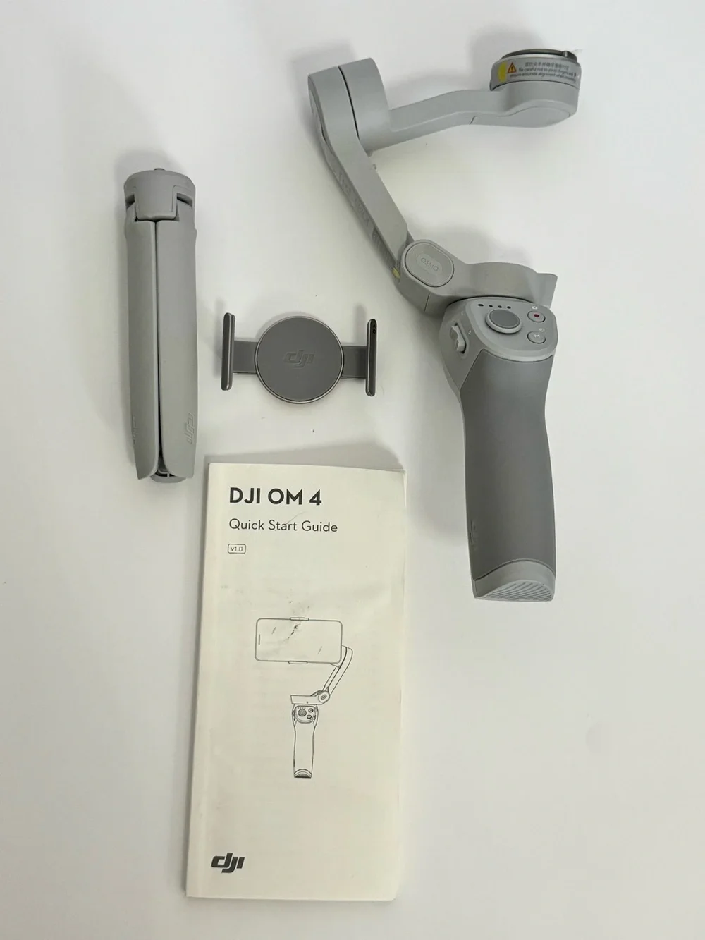 DJI OM 4 Osmo Mobile 4 3-Axis Smartphone‎ Gimbal w/Magnetic Clamp & Tripod